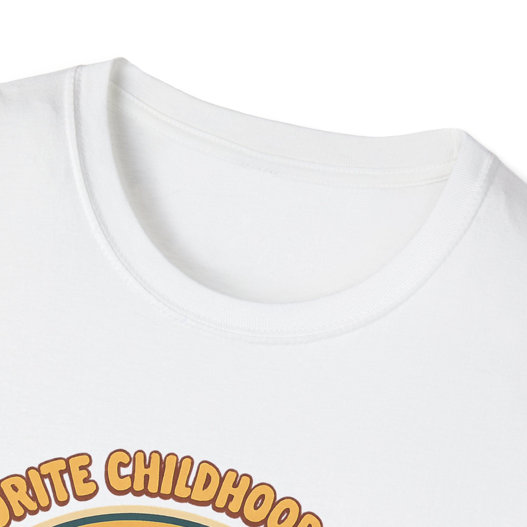 Nostalgic Childhood T-Shirt | Unisex Retro Tee for Relaxation, Casual Wear, Gift for Birthdays, Family Gatherings, Vintage Theme