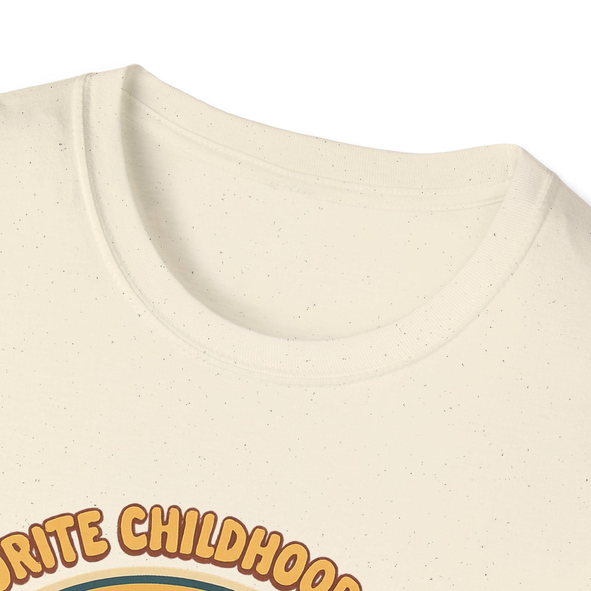 Nostalgic Childhood T-Shirt | Unisex Retro Tee for Relaxation, Casual Wear, Gift for Birthdays, Family Gatherings, Vintage Theme