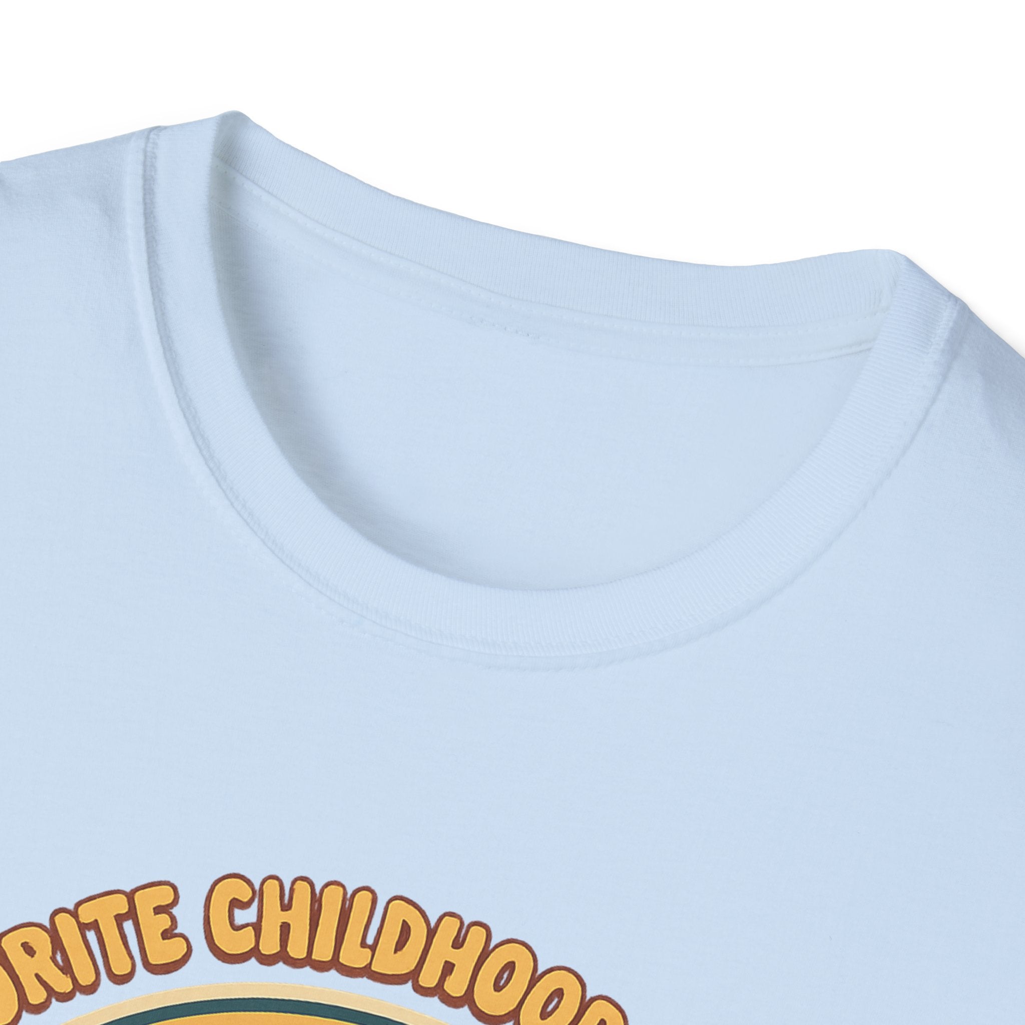 Nostalgic Childhood T-Shirt | Unisex Retro Tee for Relaxation, Casual Wear, Gift for Birthdays, Family Gatherings, Vintage Theme