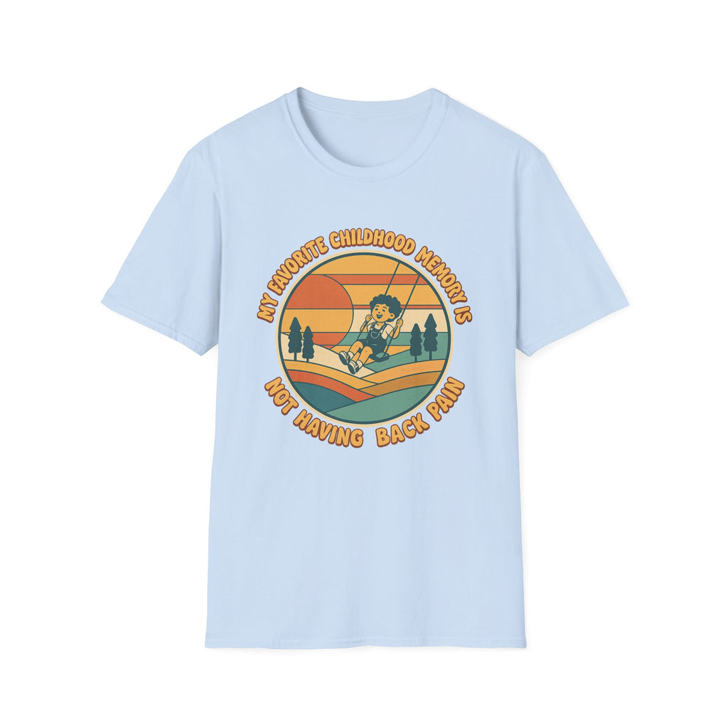 Nostalgic Childhood T-Shirt | Unisex Retro Tee for Relaxation, Casual Wear, Gift for Birthdays, Family Gatherings, Vintage Theme