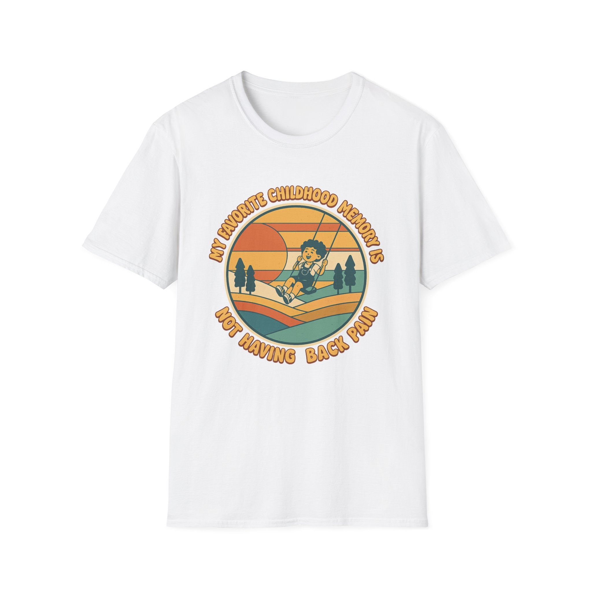 Nostalgic Childhood T-Shirt | Unisex Retro Tee for Relaxation, Casual Wear, Gift for Birthdays, Family Gatherings, Vintage Theme