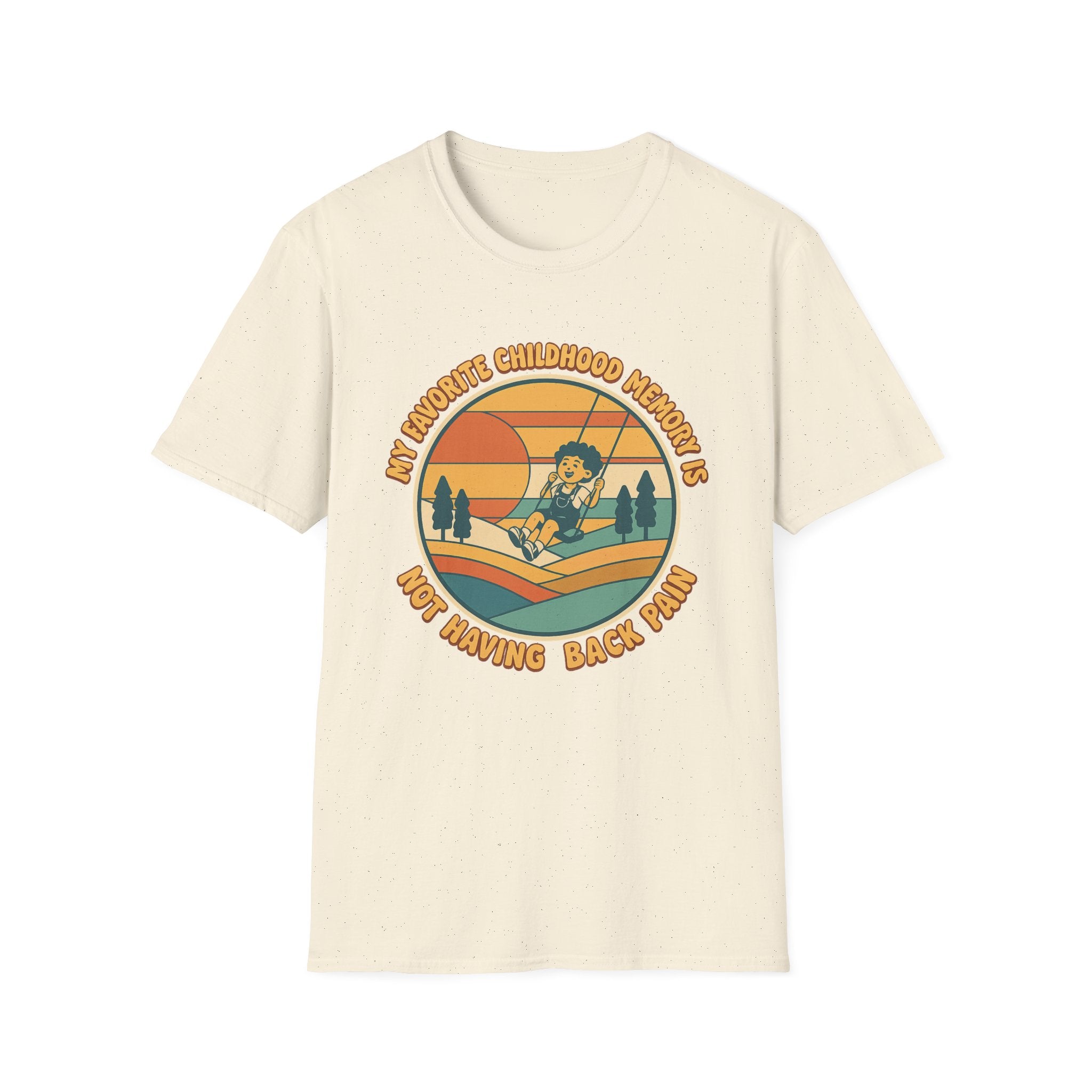 Nostalgic Childhood T-Shirt | Unisex Retro Tee for Relaxation, Casual Wear, Gift for Birthdays, Family Gatherings, Vintage Theme